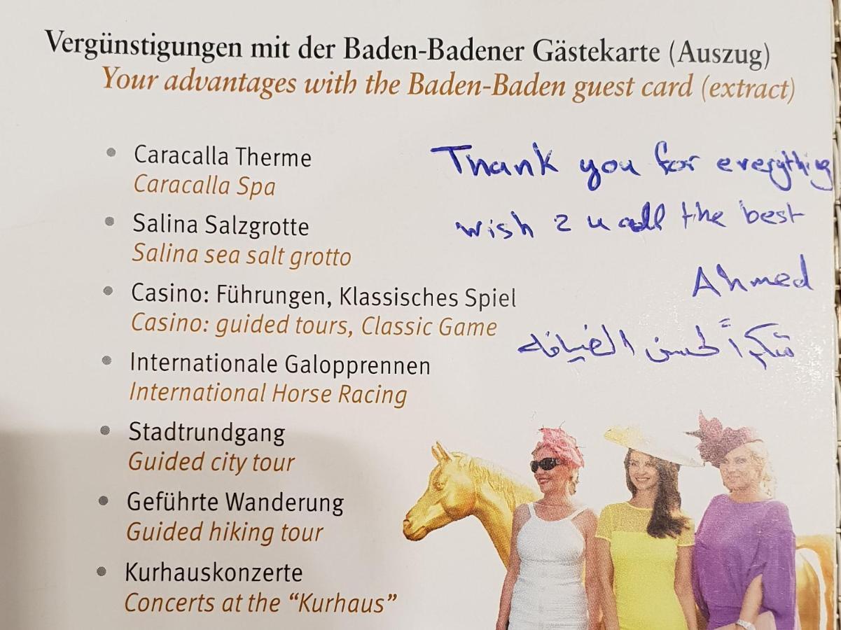 Family Suites & Parking Baden-Baden Eksteriør billede